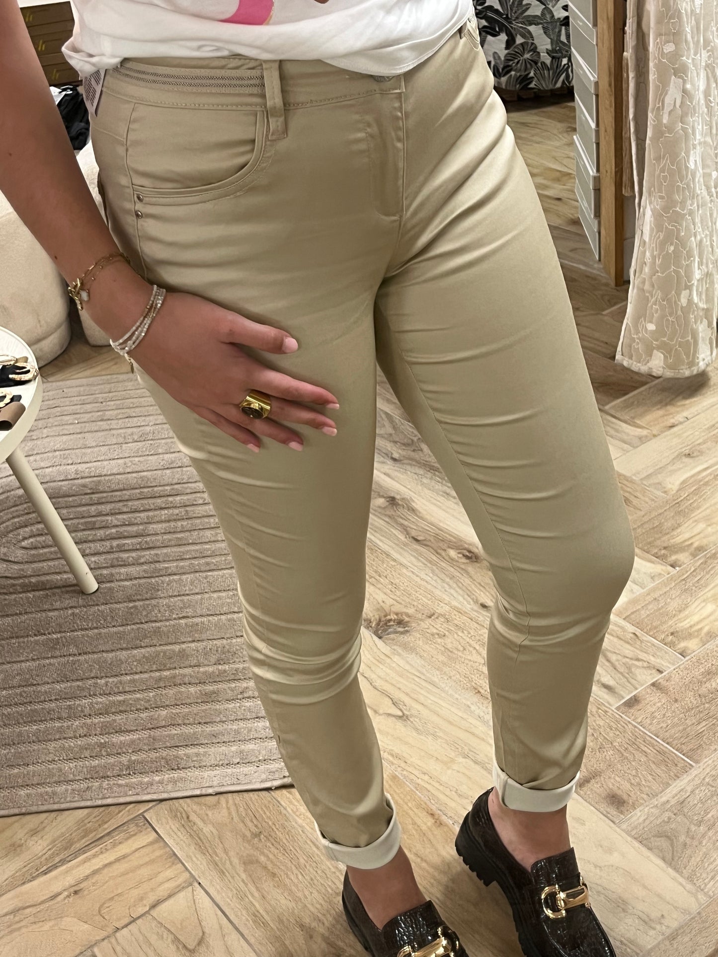 Jean beige